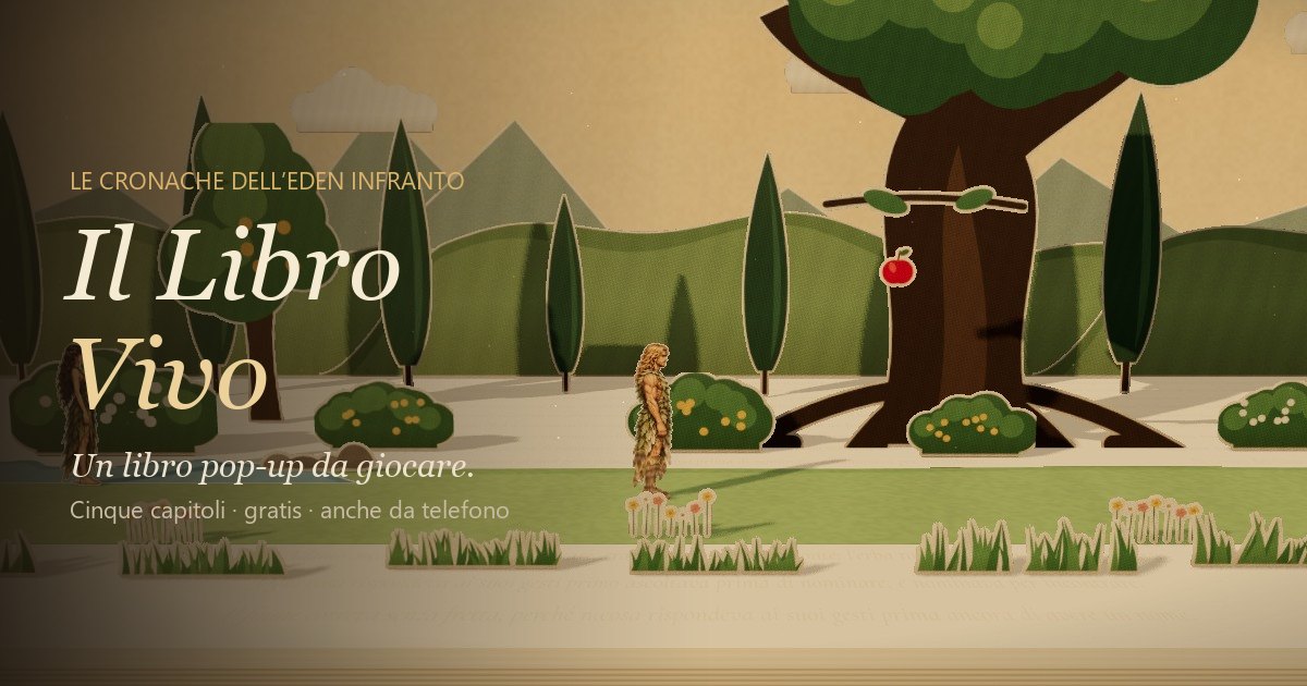Il Libro Vivo: immagine del gioco